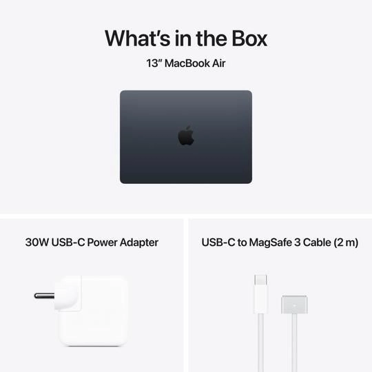 Apple MDHE4HN/A MacBook Air 13 (10-core Apple M5 Chip/16 GB/512 GB SSD/Mac OS/Liquid Retina), 34.46 cm (13.6 inch), Midnight 9