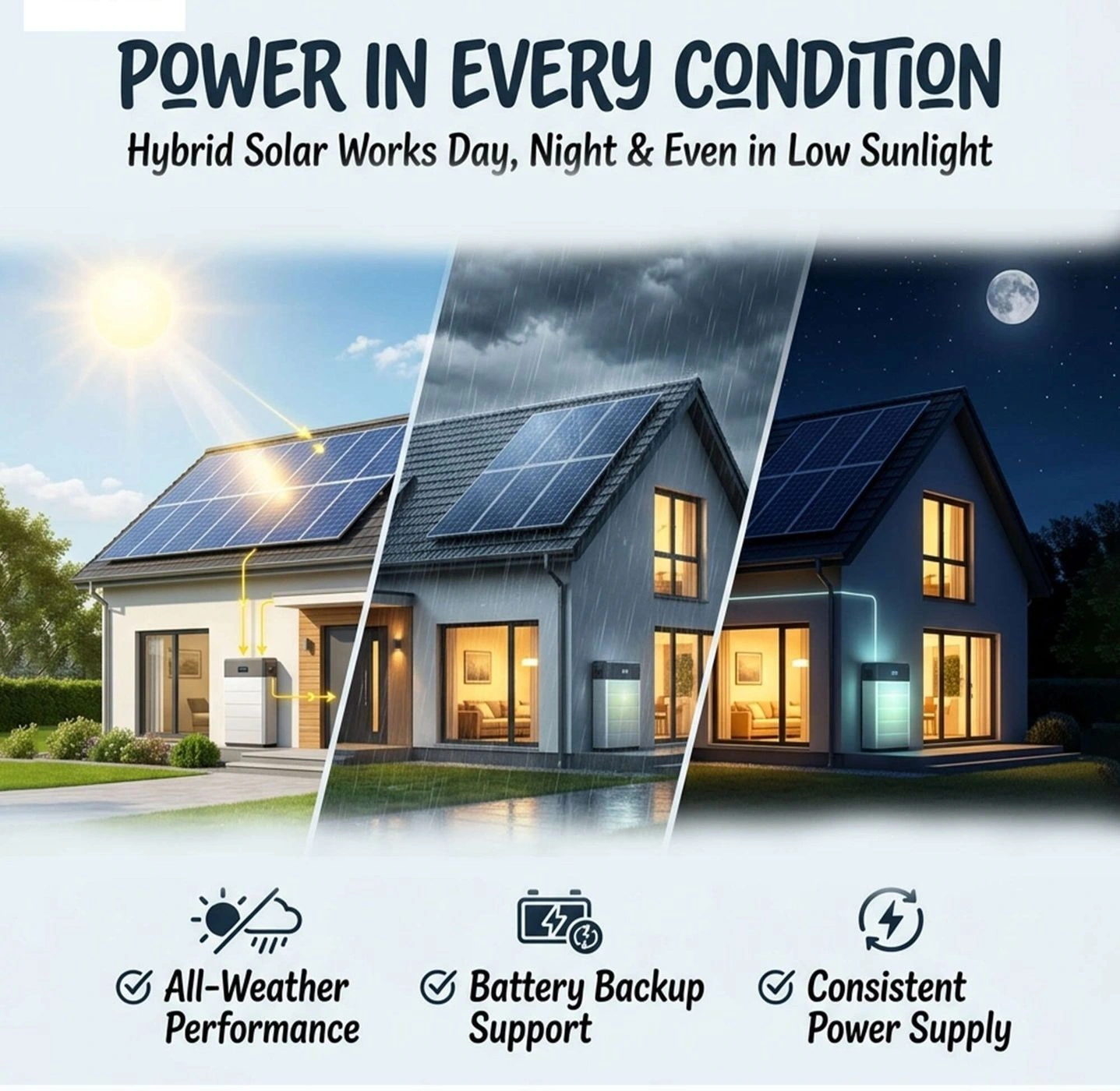 Solar Panel Hybrid 3Kw