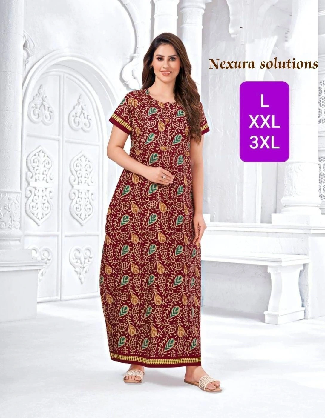 Women's cotton nighty 5