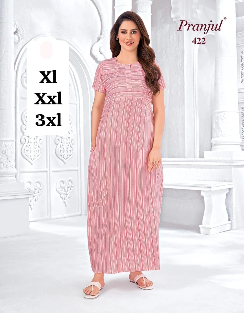Women's cotton nighty 7