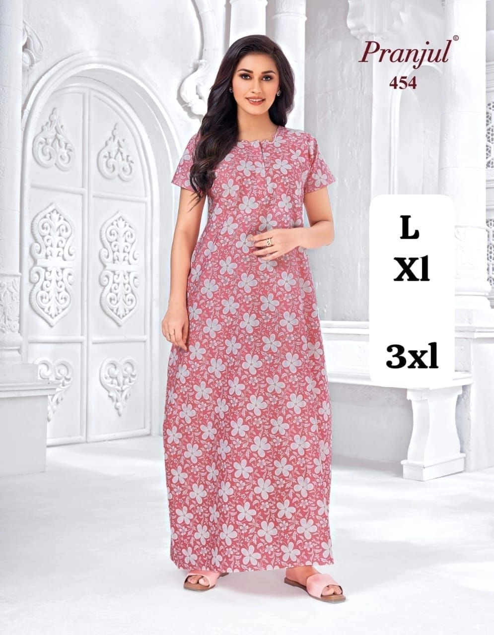Women's cotton nighty 10