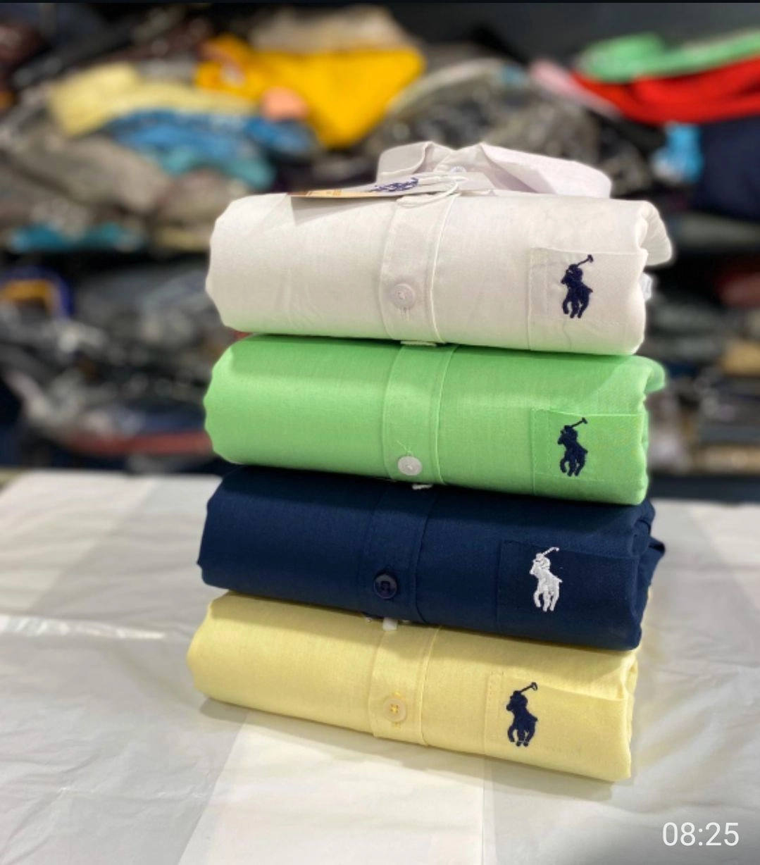 Mens pure cotton shirts 4 pcs combo 4