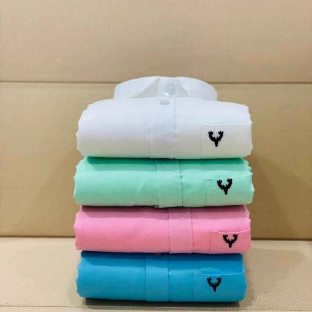 Mens pure cotton shirts 4 pcs combo 5