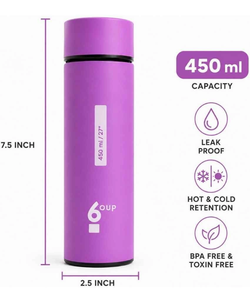 OUP glass water bottle with strong plastic outer shield 6