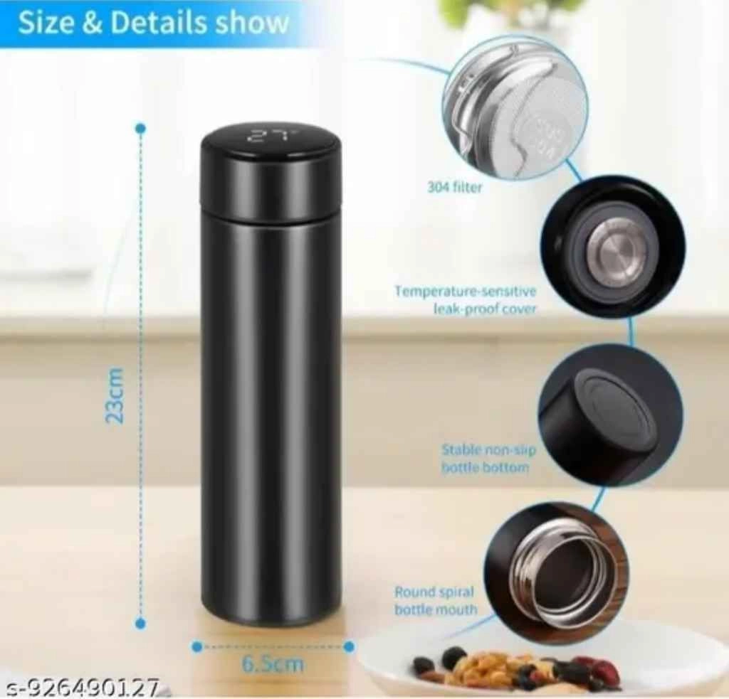 Stainless steel temperature display water bottle 5