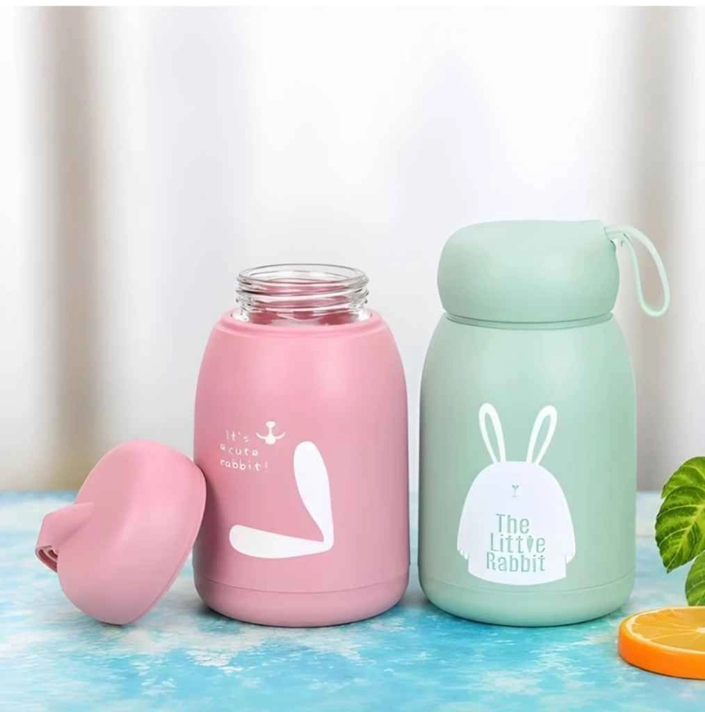 Cute glass water bottle with strong outer shield 6
