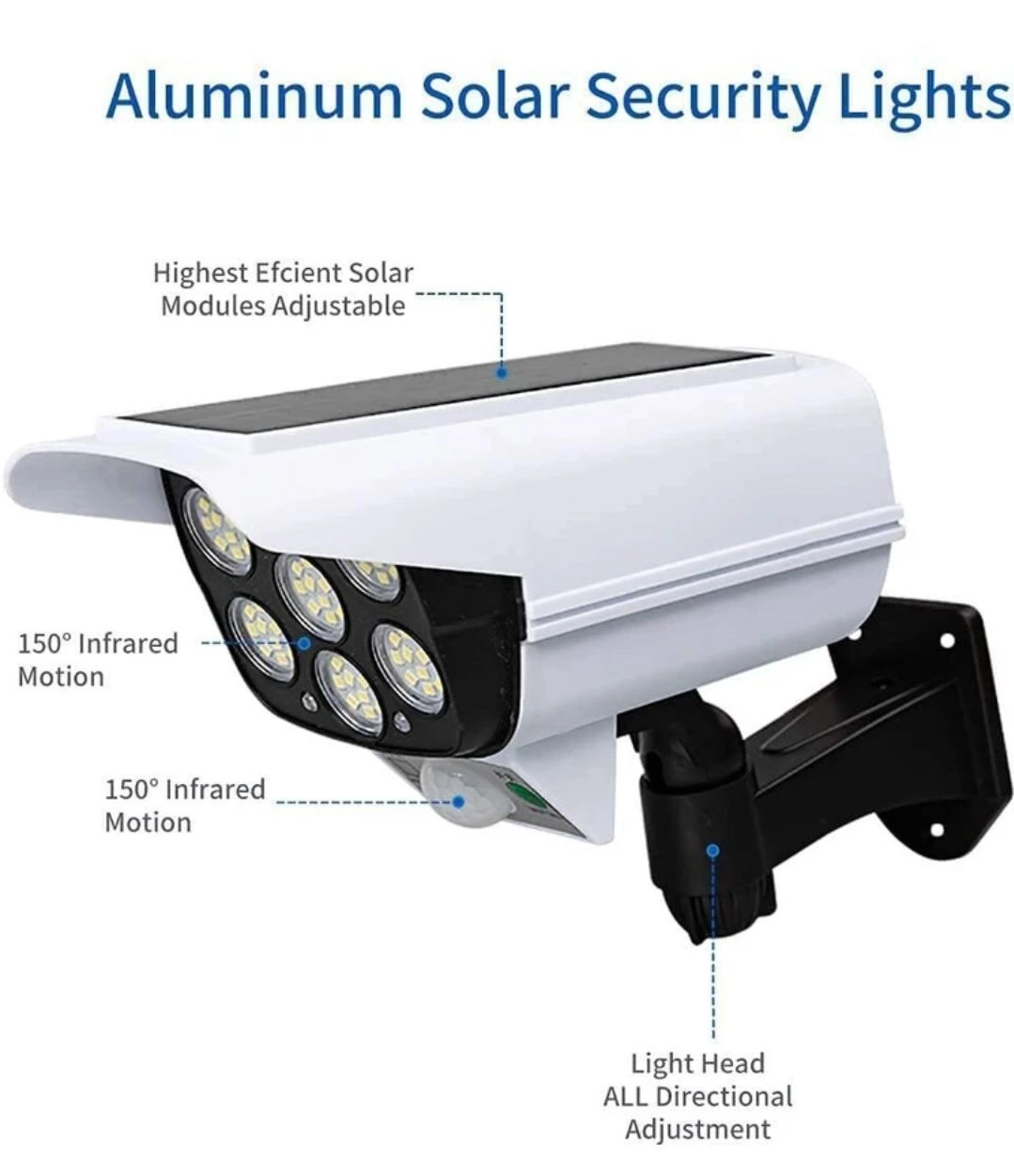 LED solar light with motion sensor 7