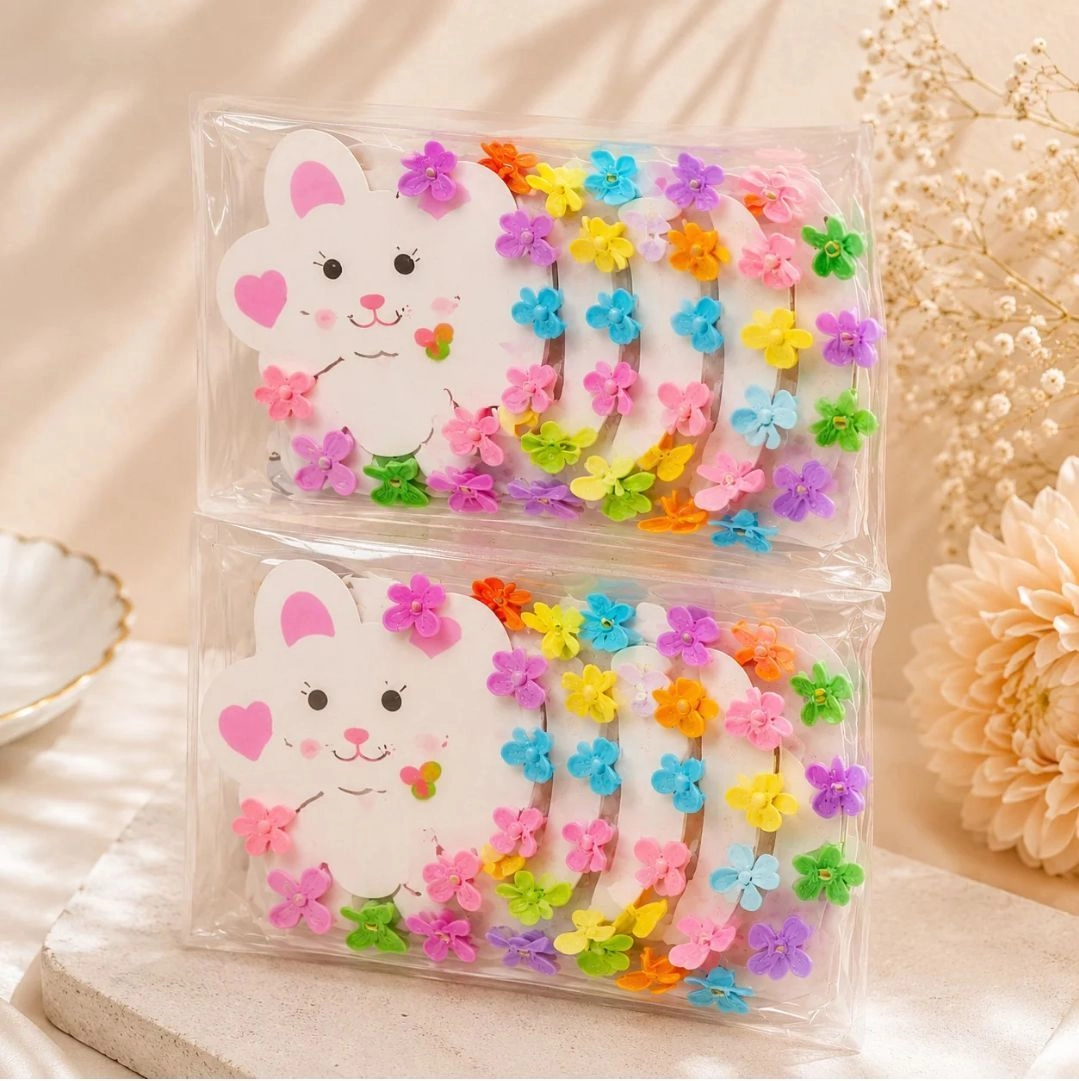 Cute bunny clips 10 nos pkt 1