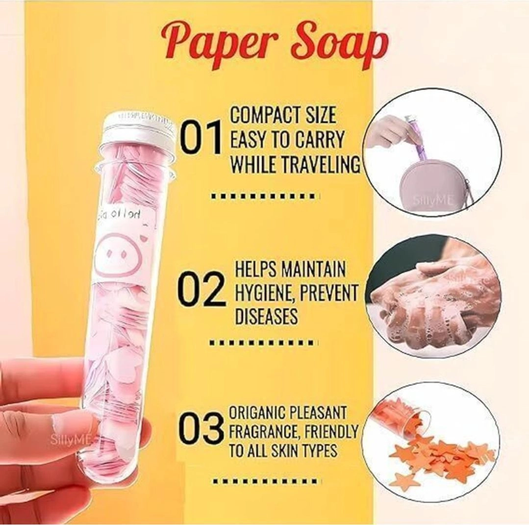 Paper soap sheet 9