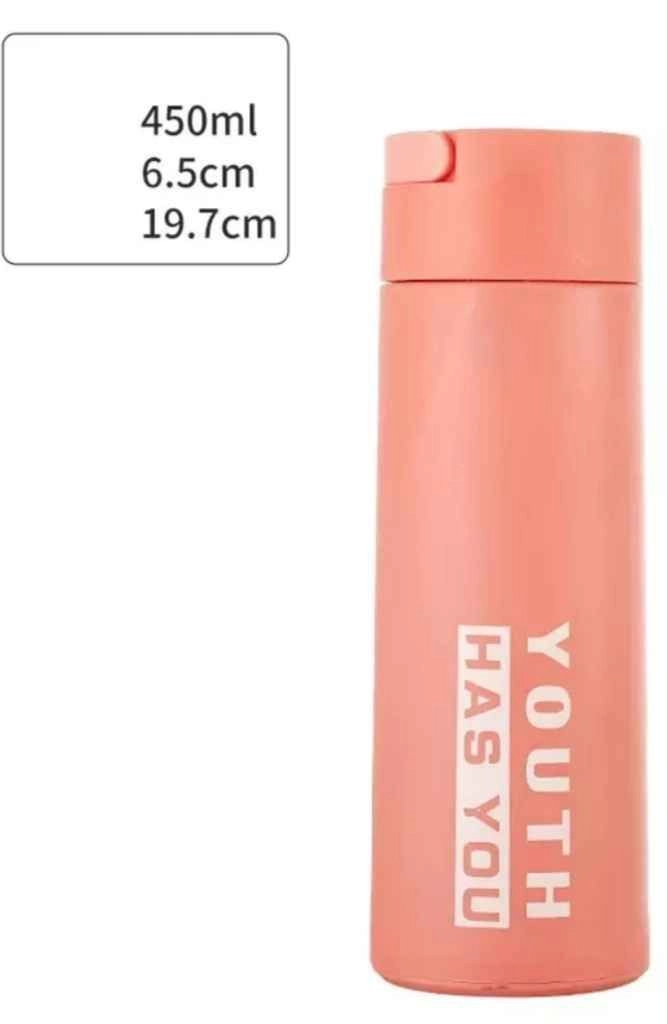Youth glass water bottle 450 ml 6