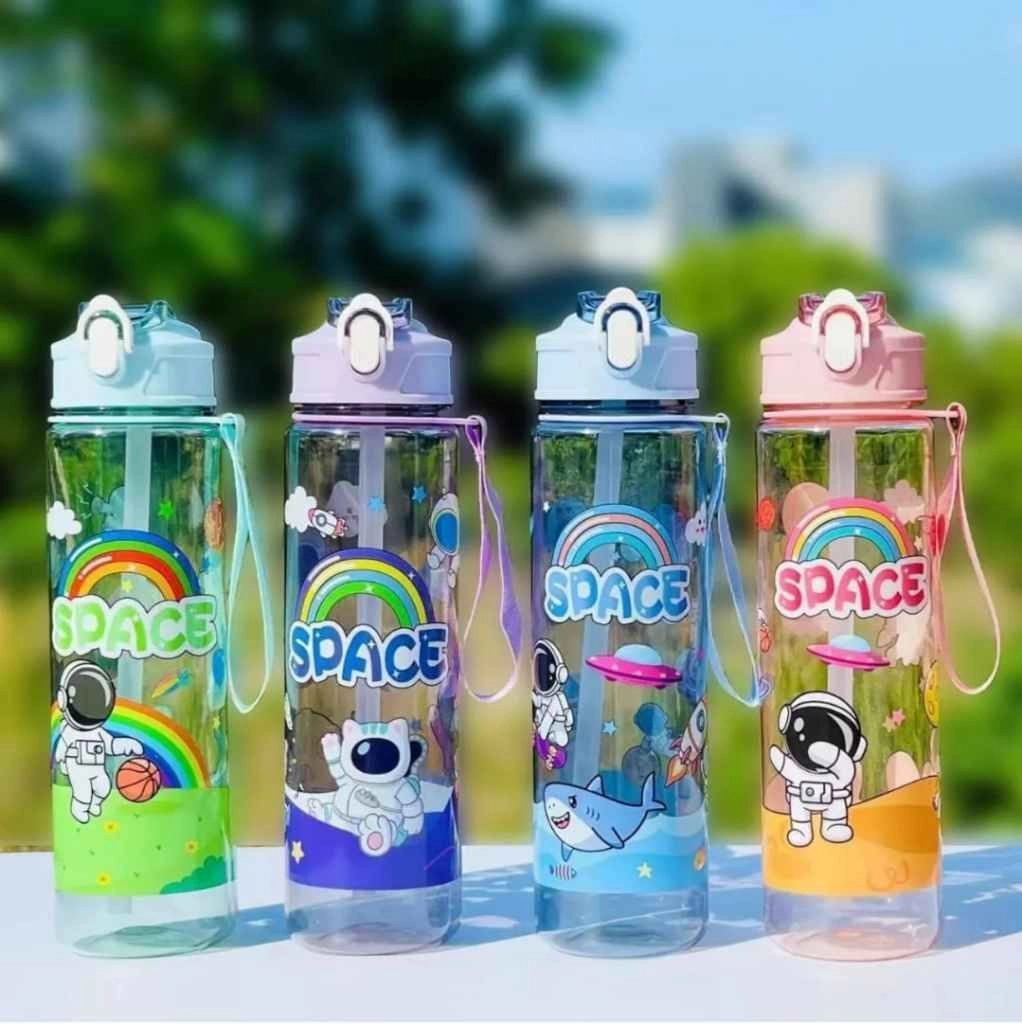 Space design water bottles 1