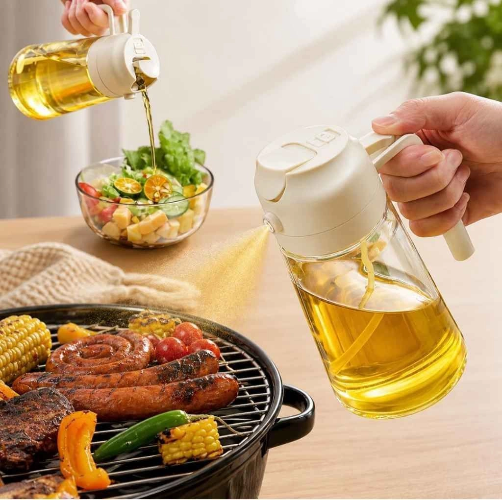 Oil spray cum dispenser 500 ml 2