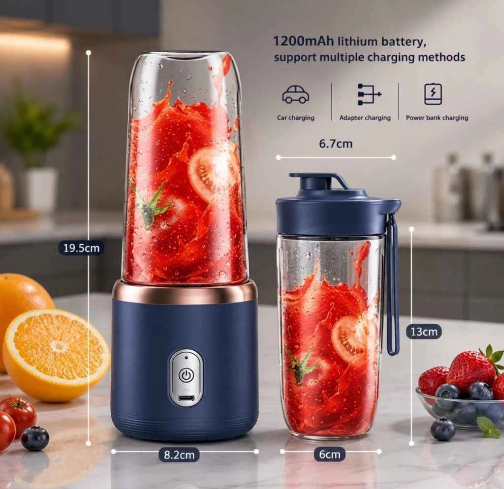 Rechargeable juicer cum blender 2