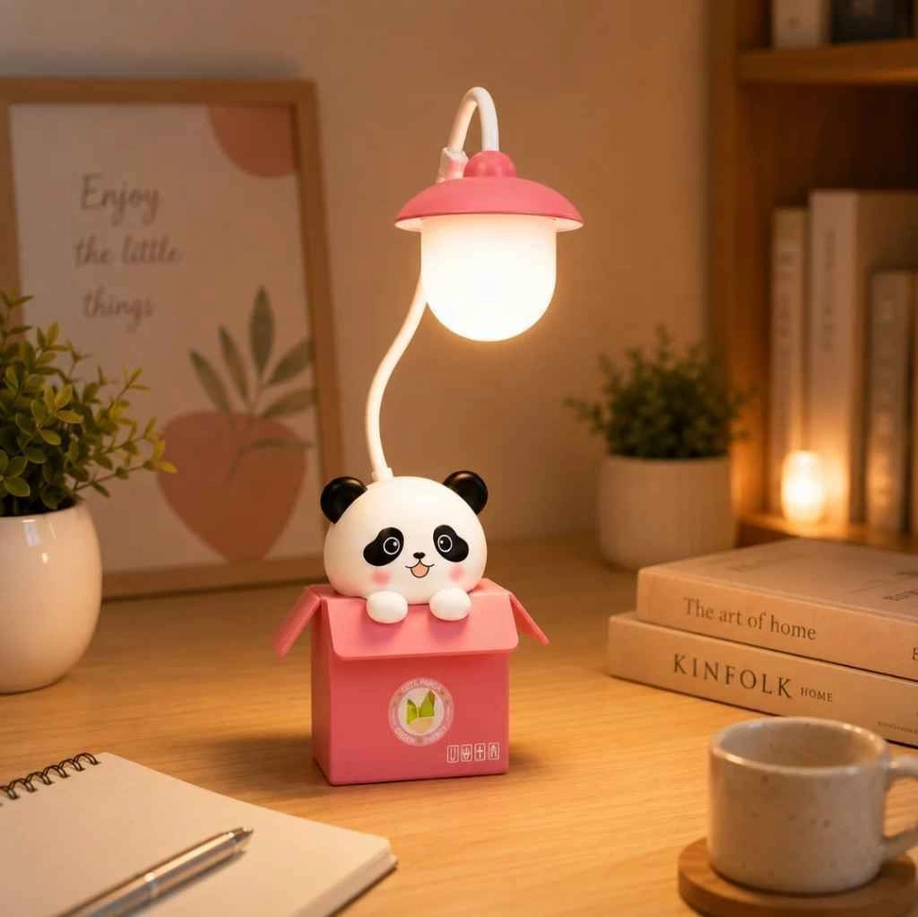 Mini panda table lamp with flexible neck 2