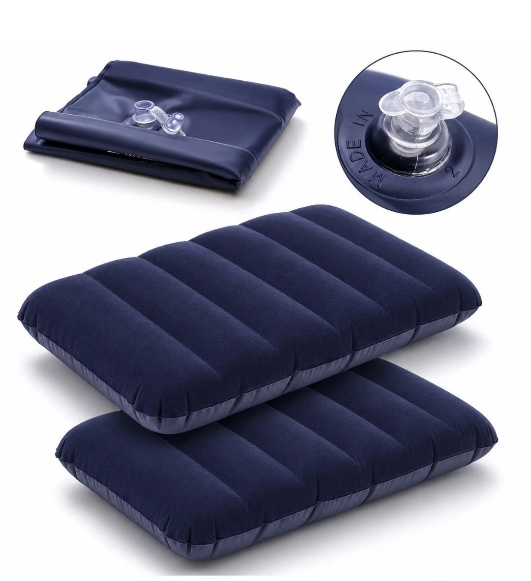 2 pcs velvet neck travel pillow 4