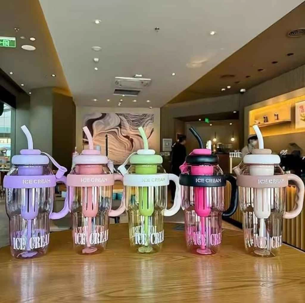 Ice -Cream water bottle 1