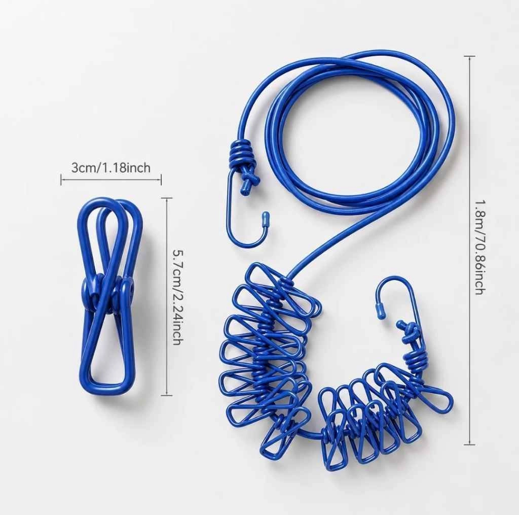 Cloths drying rope 3