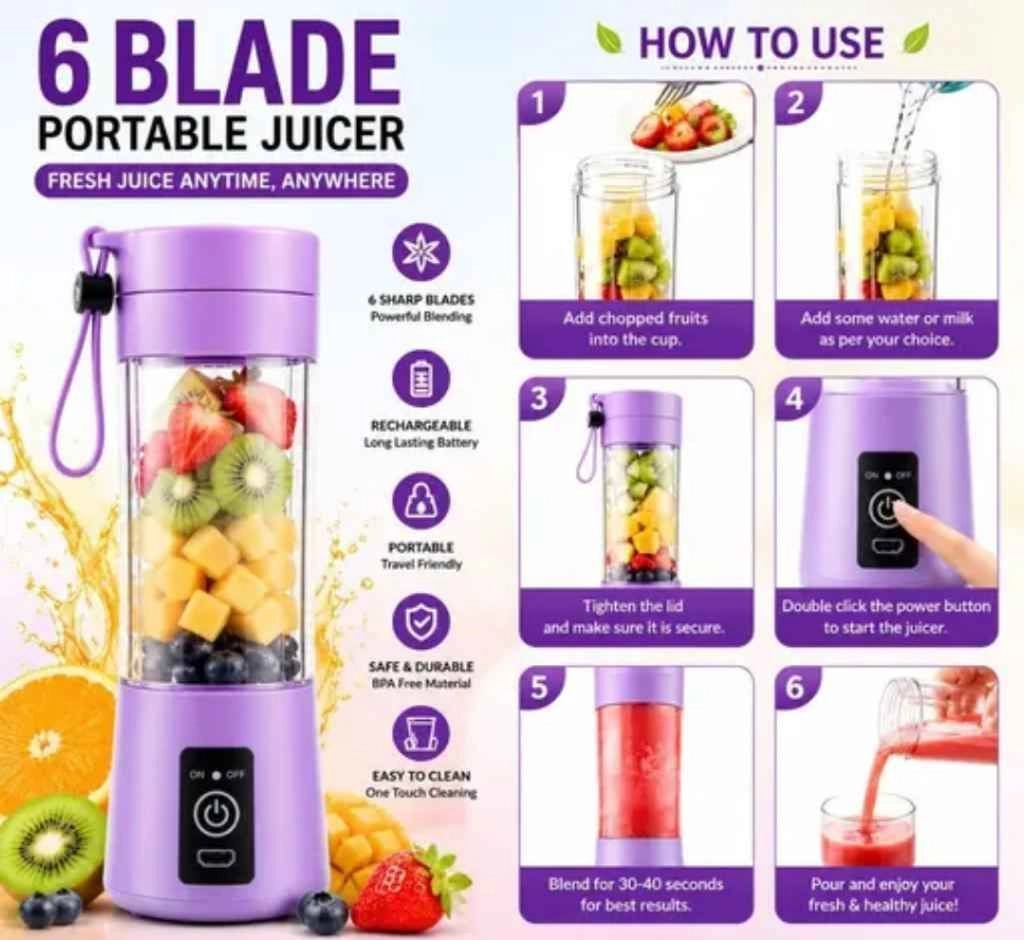 USB Rechargeable blender 3