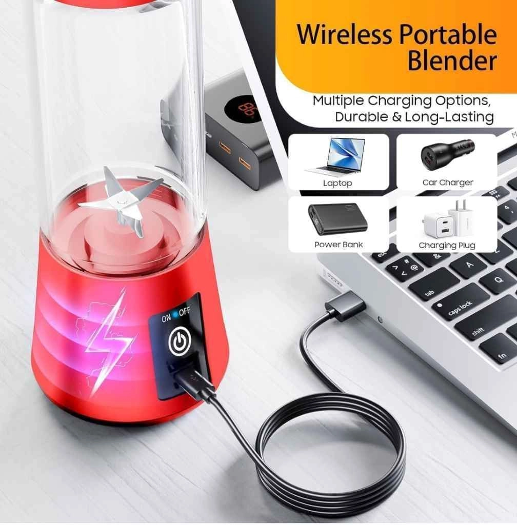 USB Rechargeable blender 5