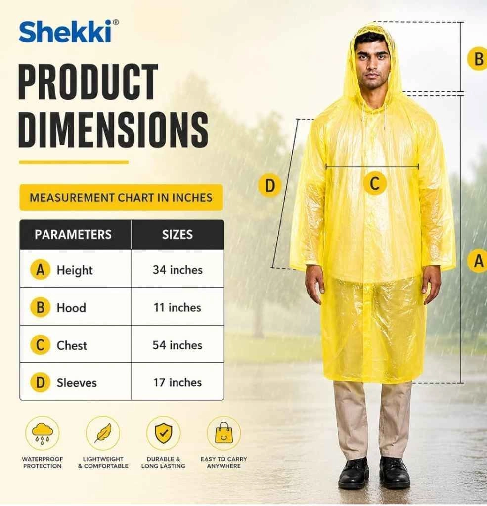 Rain coat ( Adult size) 3