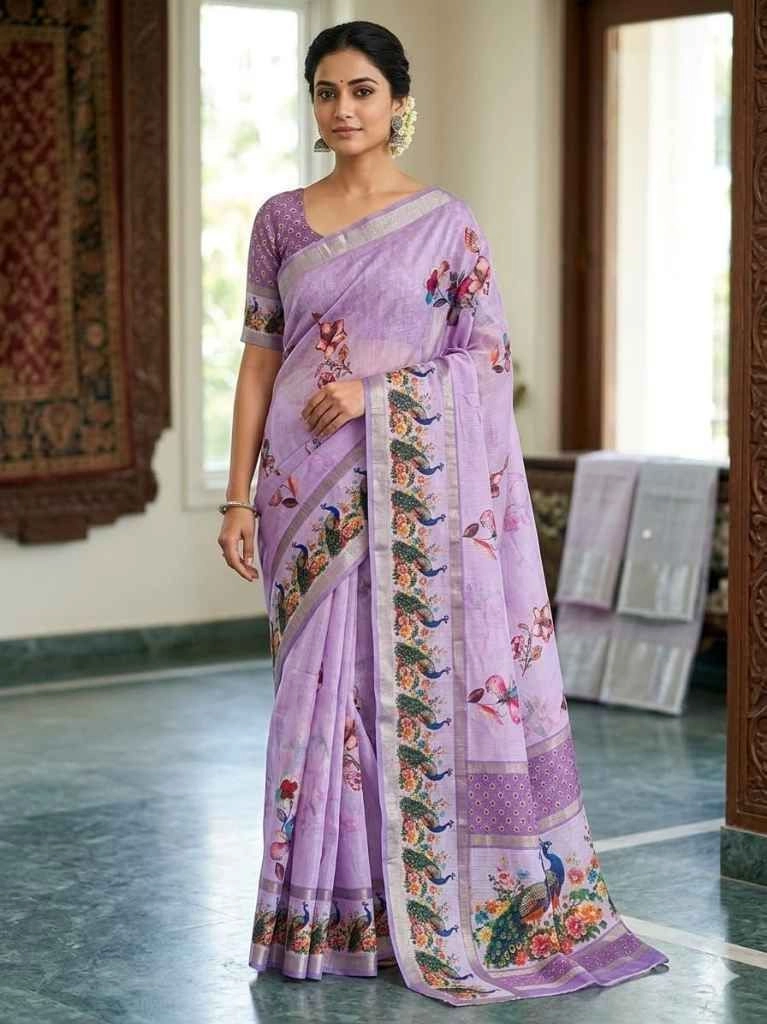 Fancy elegant design saree 1