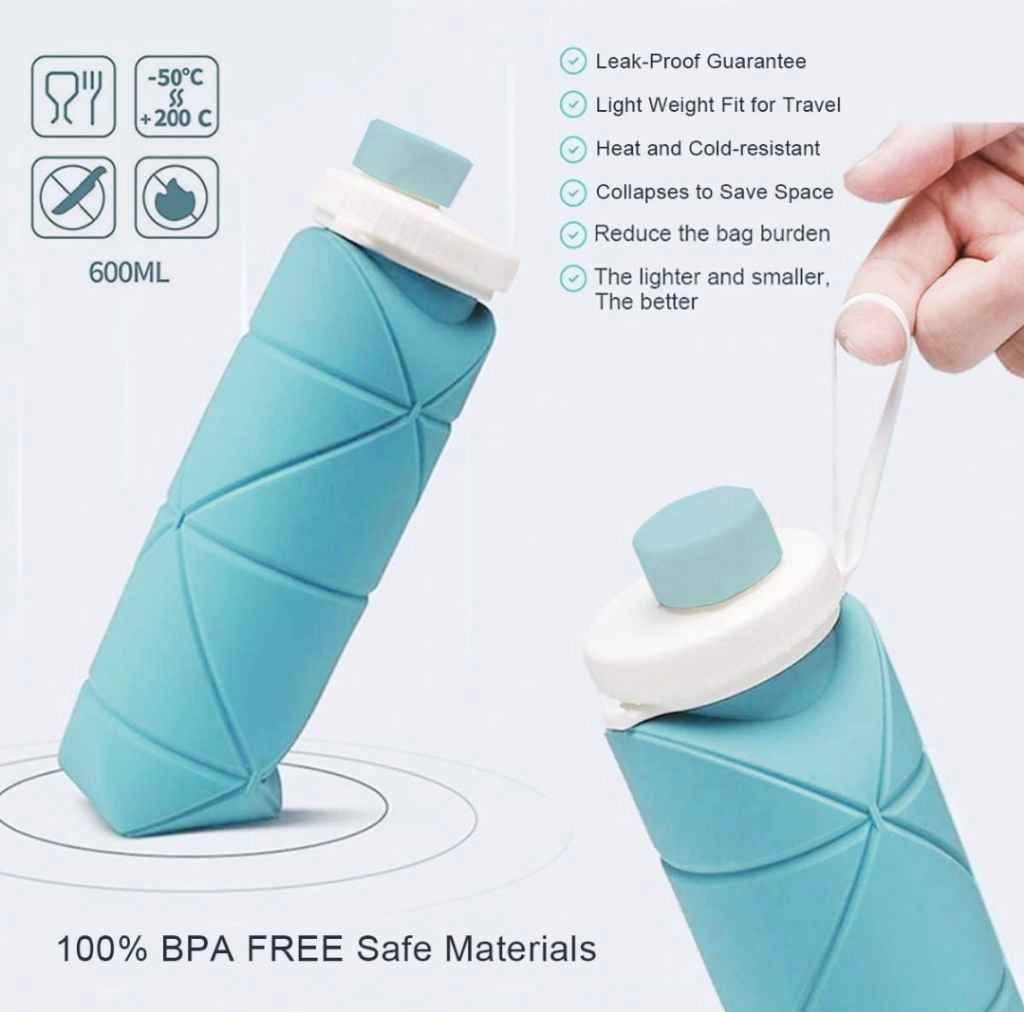 Food grade silicon water bottle 3