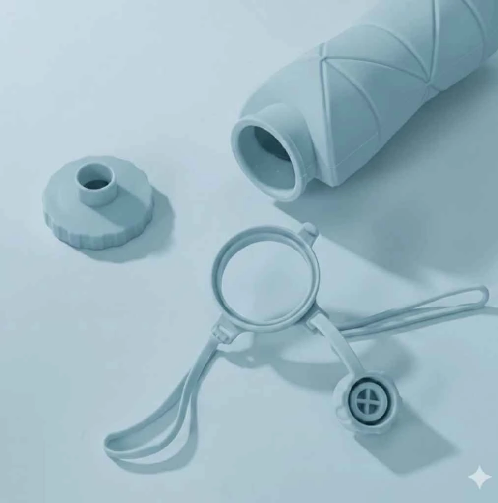 Food grade silicon water bottle 6