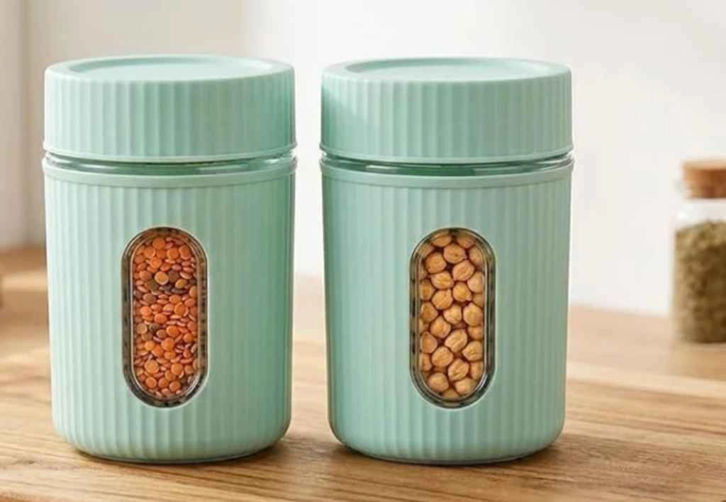 750 ML Glass Storage Container – 2 Pcs Combo 2