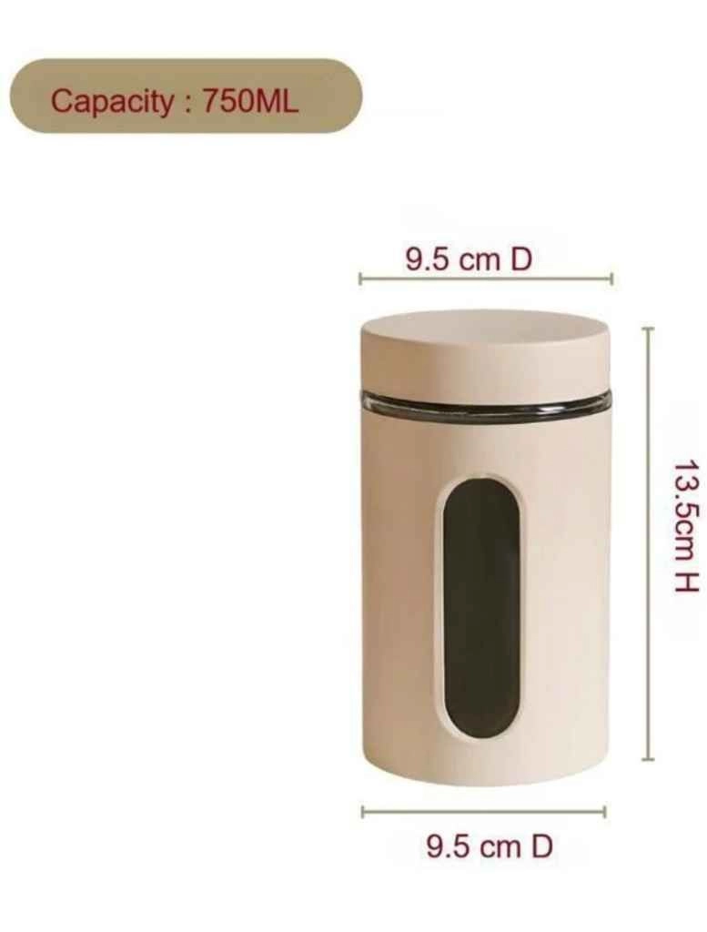 750 ML Glass Storage Container – 2 Pcs Combo 3