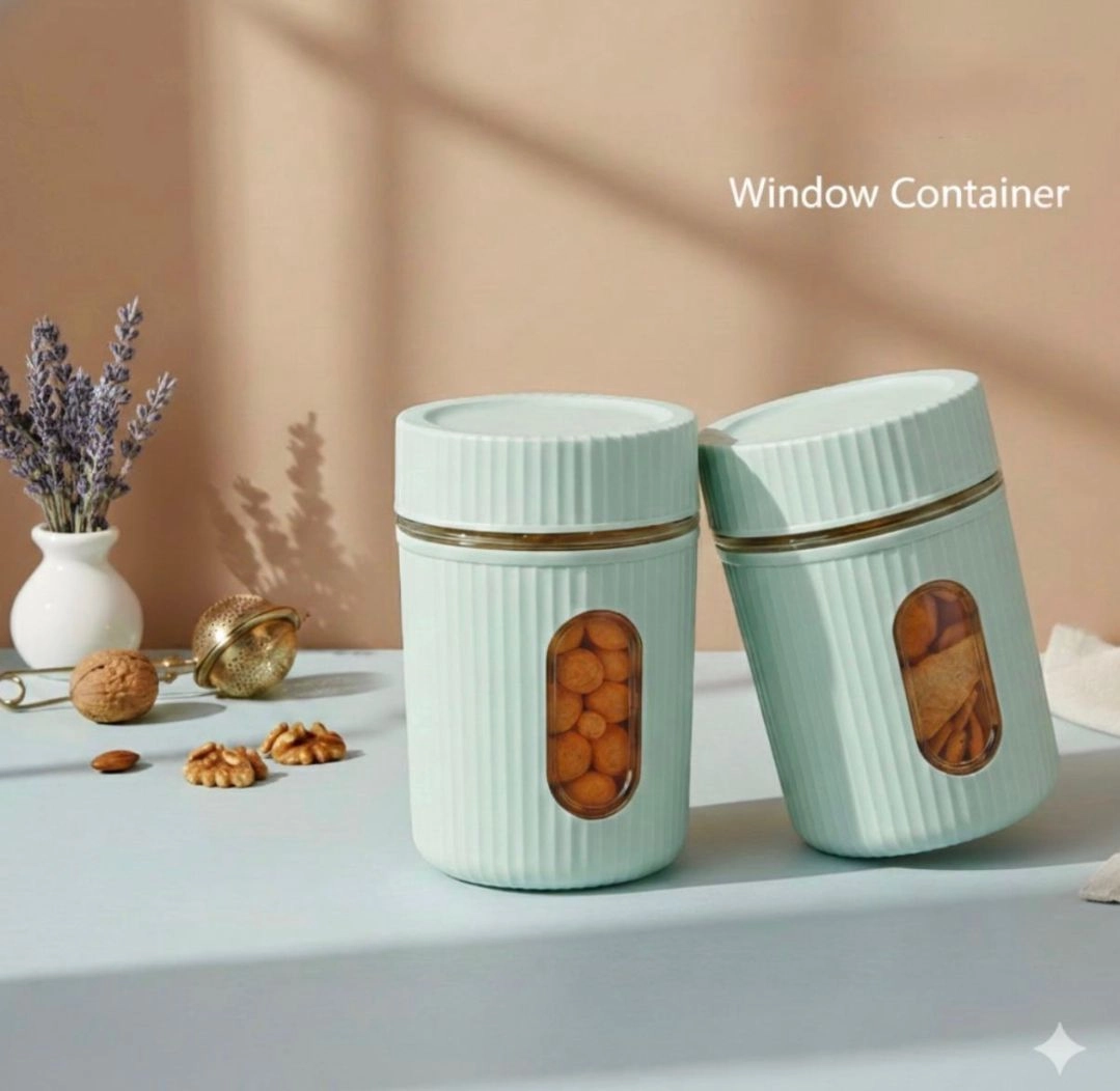 750 ML Glass Storage Container – 2 Pcs Combo 9