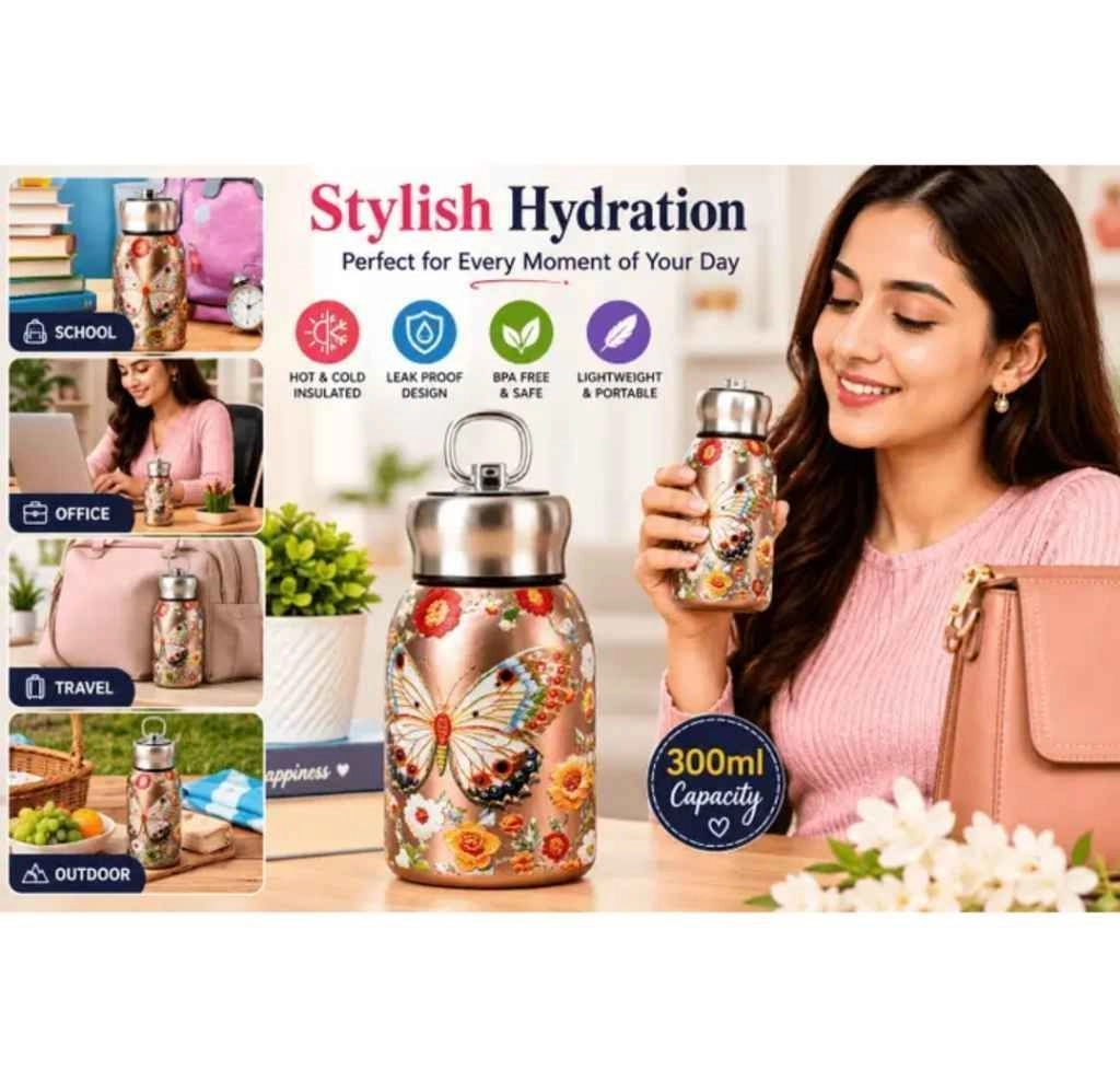 Stainless steel vacuum flask 300 ml 3