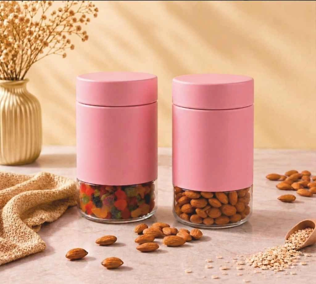 900 ml Glass jar 2 pcs combo 1