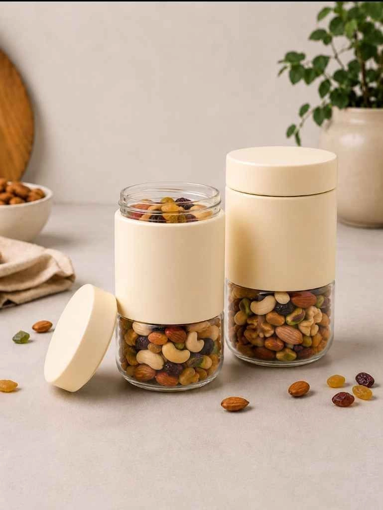 900 ml Glass jar 2 pcs combo 2