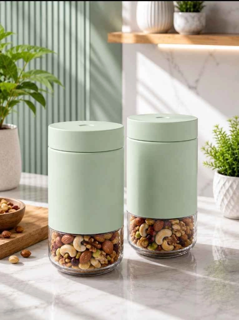 900 ml Glass jar 2 pcs combo 3