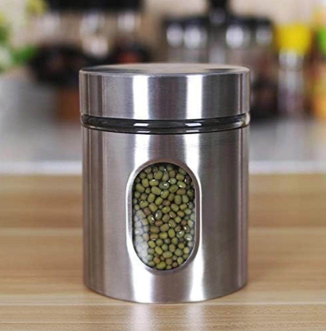 Stainless steel storage jar 400 ml combo 3