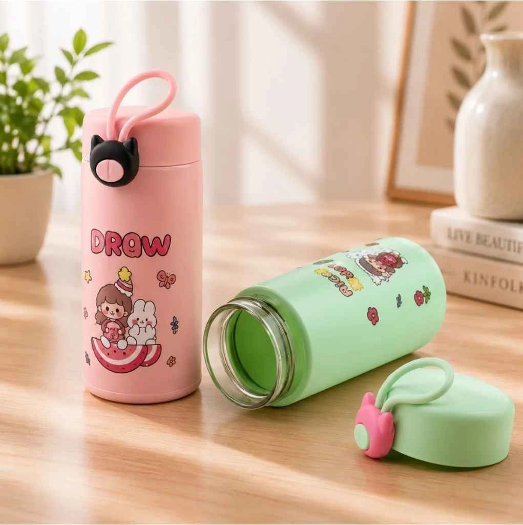 Fancy glass water bottle 1