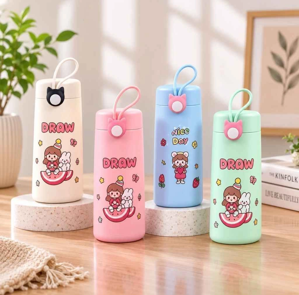 Fancy glass water bottle 2
