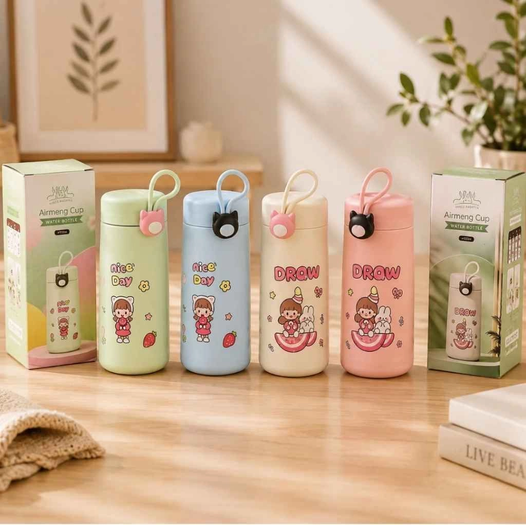Fancy glass water bottle 3