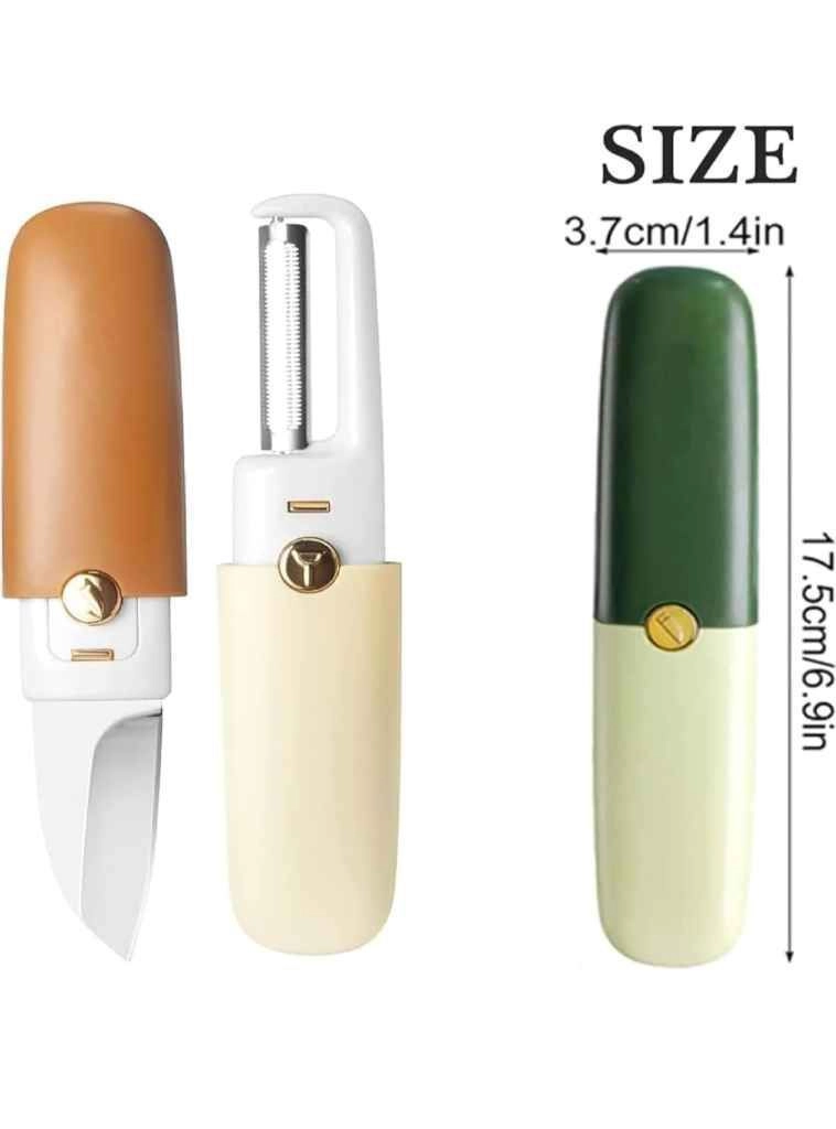 Knife cum peeler 2 in 1 4