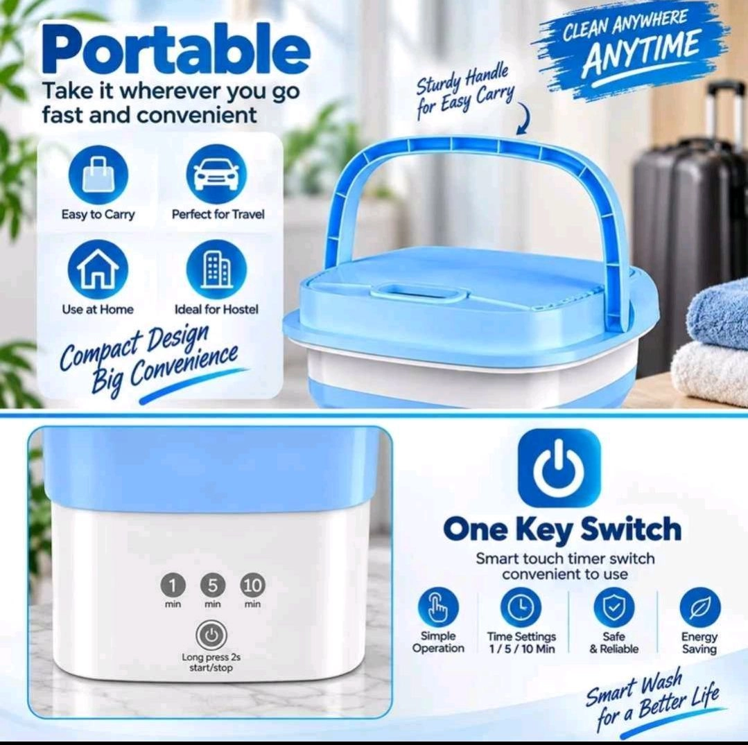 Portable washing machine 5