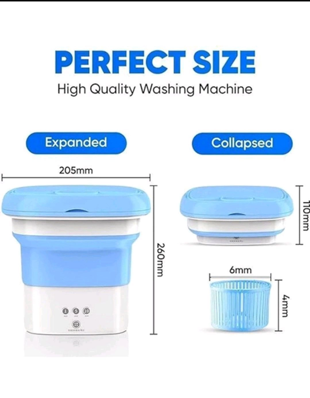 Portable washing machine 6