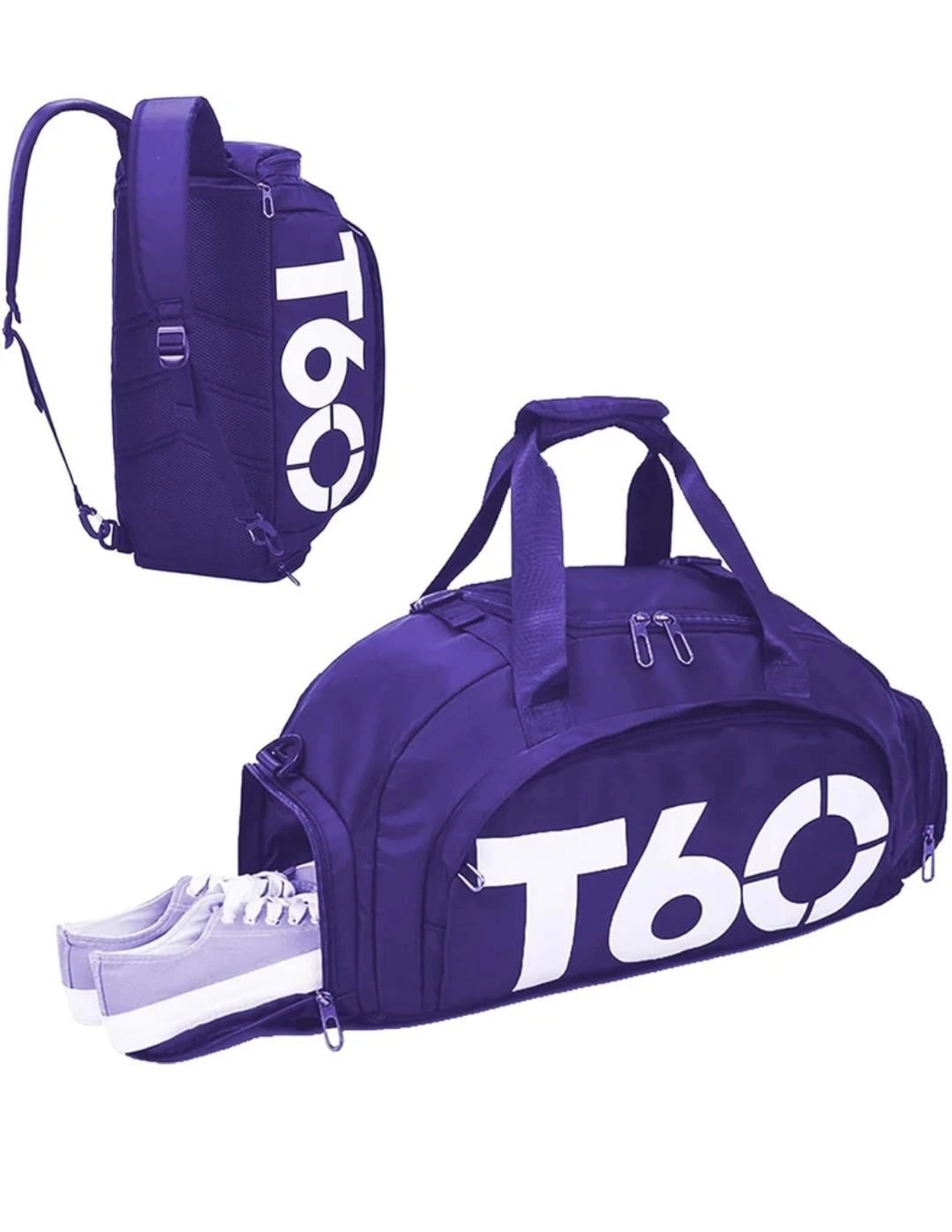 Multipurpose bag with shoe packet 1