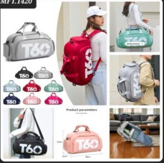 Multipurpose bag with shoe packet 7