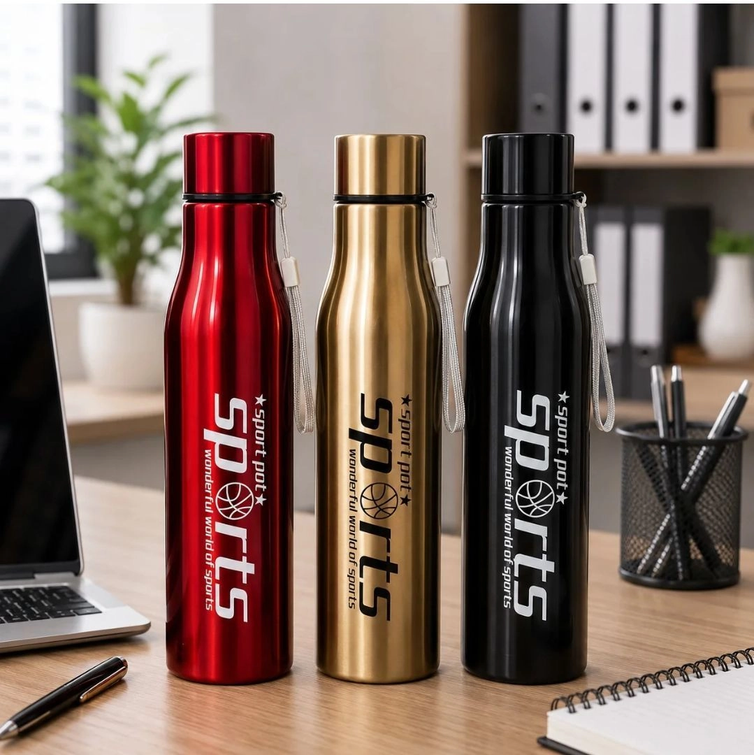 Stainless steel water bottle 1 liter 3