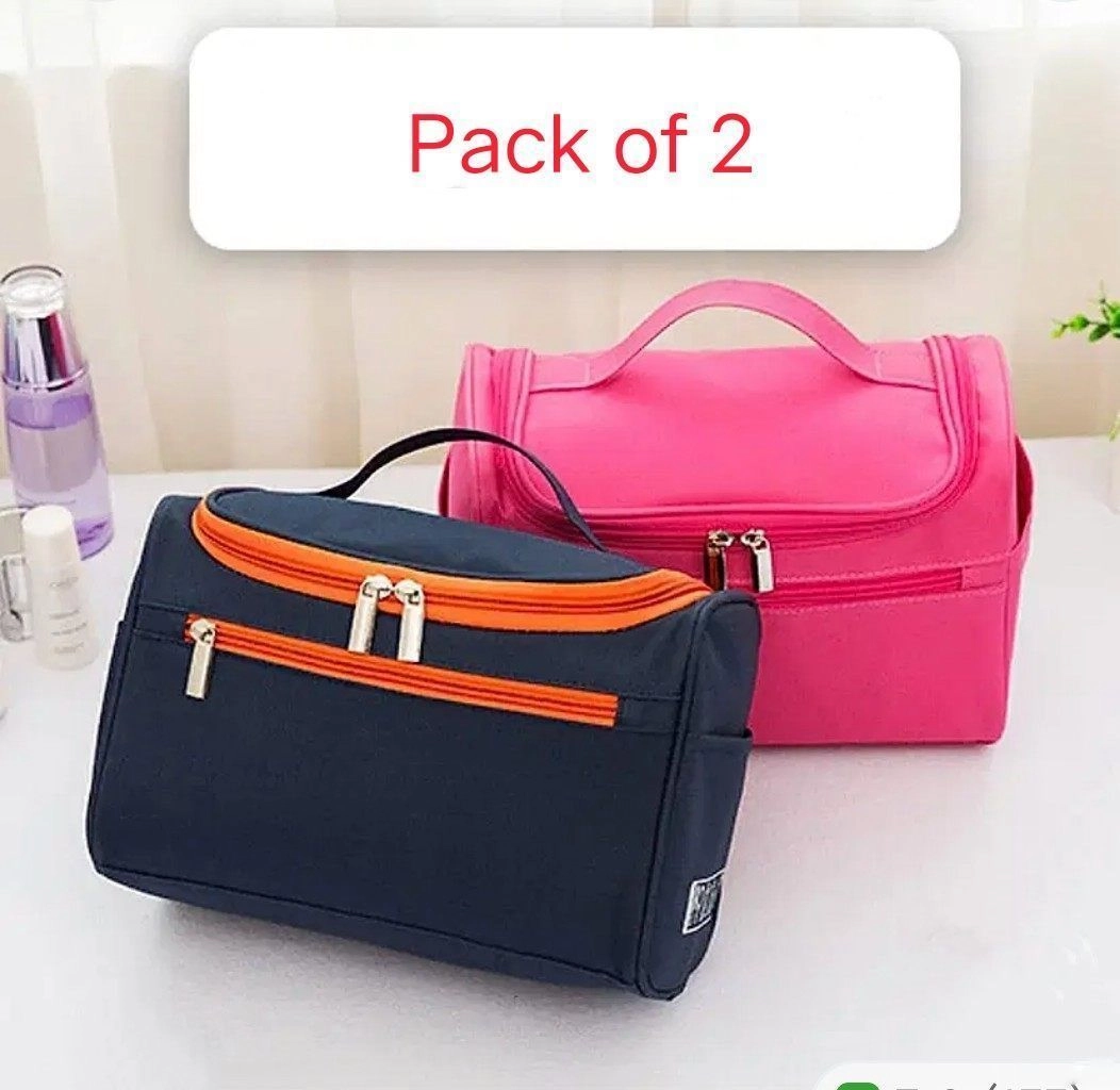 Multi purpose makeup | cosmetic pouch |pack of 2 1