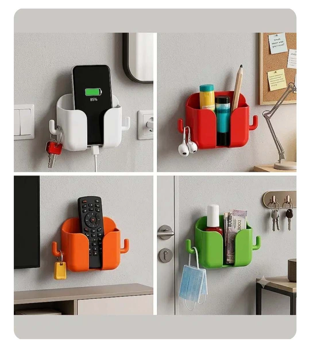 (Combo of 4 )Multi purpose stand with key hook 8