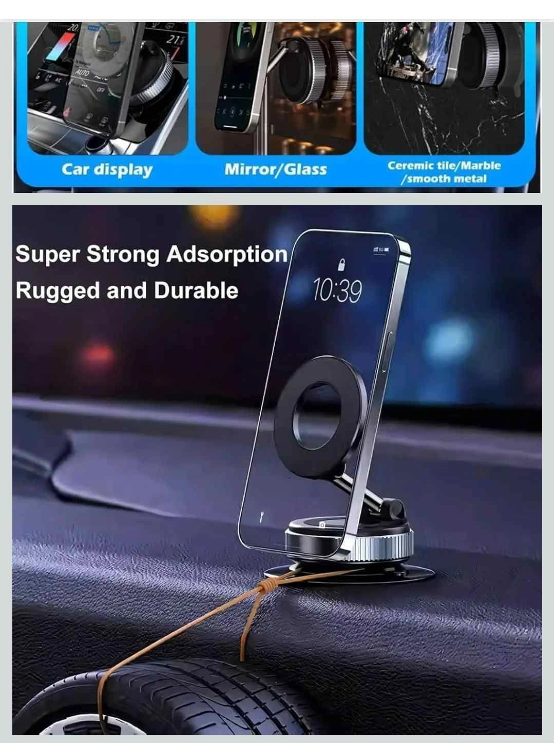 Mobile stand|magnetic holder |360° Rotating 8