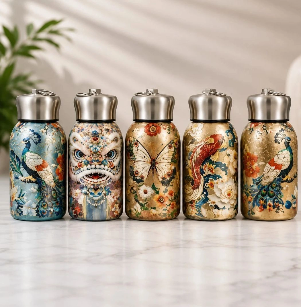 Stainless steel vacuum flask 300 ml 7