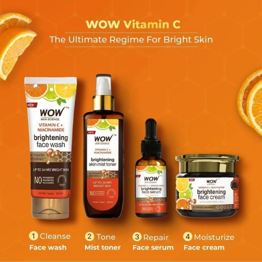 Vitamin C new face wash combo 2 4