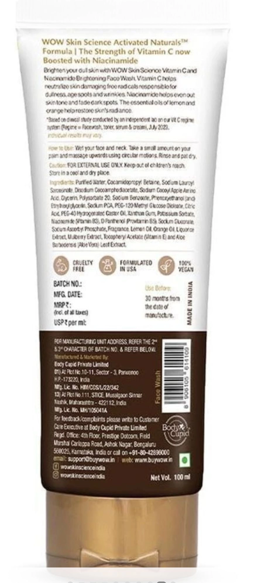 Vitamin C new face wash combo 2 5